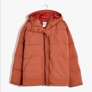 Madewell Holland Puffer Coat, NWOT